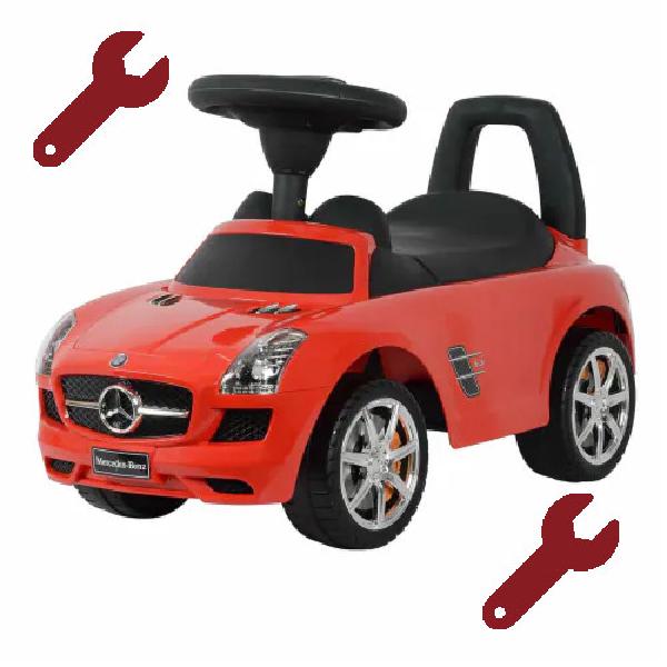 Ride On Toy Repair - Faulty Horn and Ignition Buttons